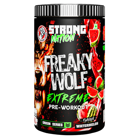 Freaky Wolf Extreme – Hardcore Pre Workout for Energy & Pumps