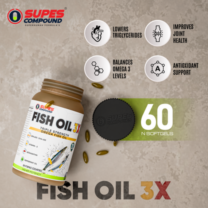 Fish Oil 3X - Livefit Store