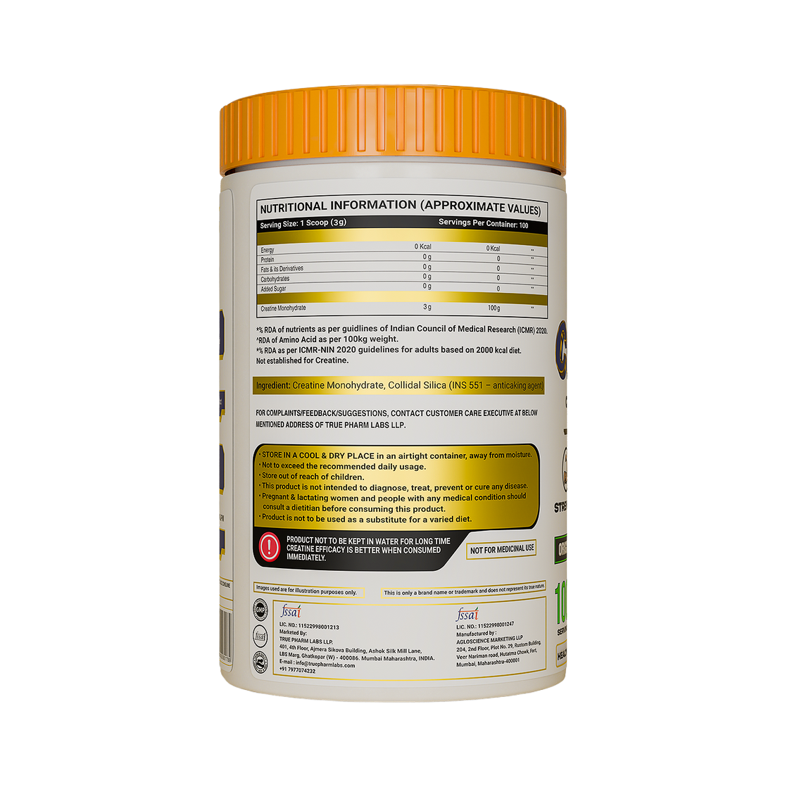 Creatine Monohydrate - Livefit Store