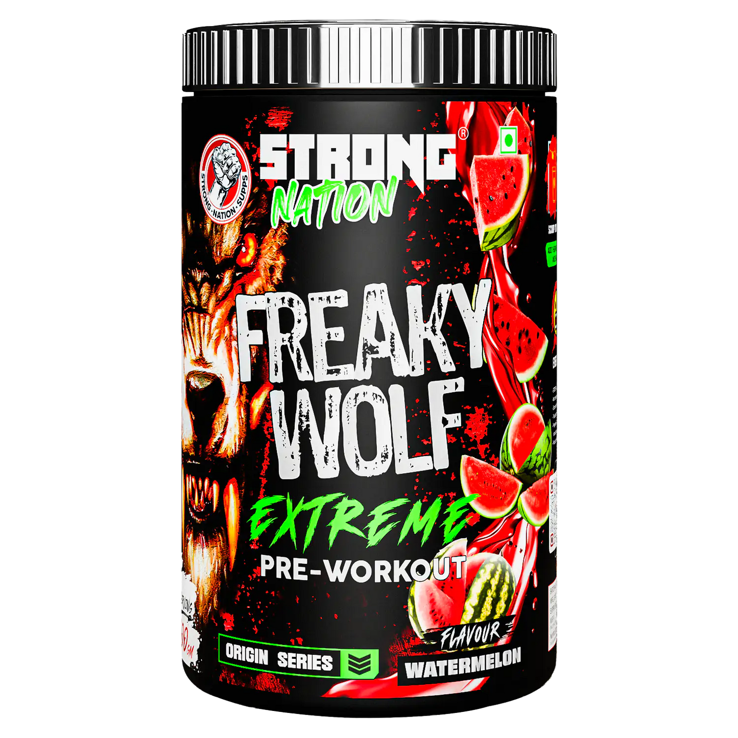 Freaky Wolf Extreme – Hardcore Pre Workout for Energy & Pumps
