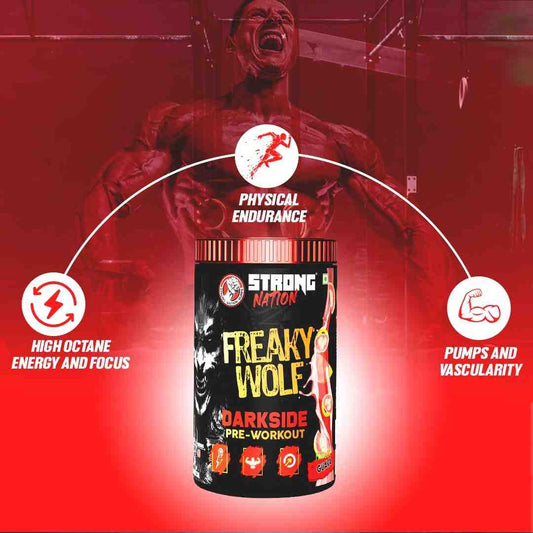 FREAKY WOLF - DARKSIDE PRE WORKOUT - Livefit Store