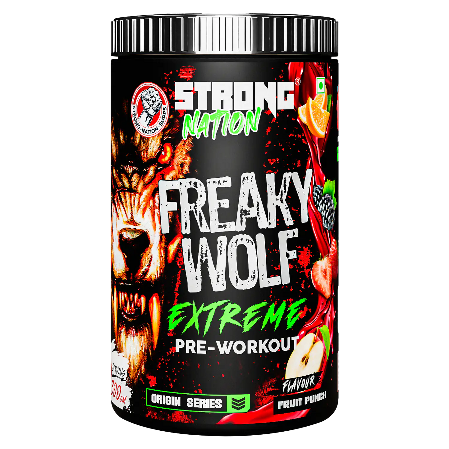 Freaky Wolf Extreme – Hardcore Pre Workout for Energy & Pumps