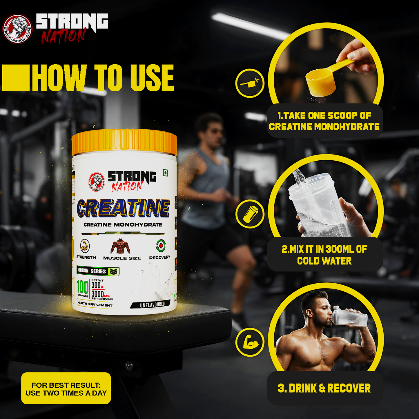 Creatine Monohydrate - Livefit Store