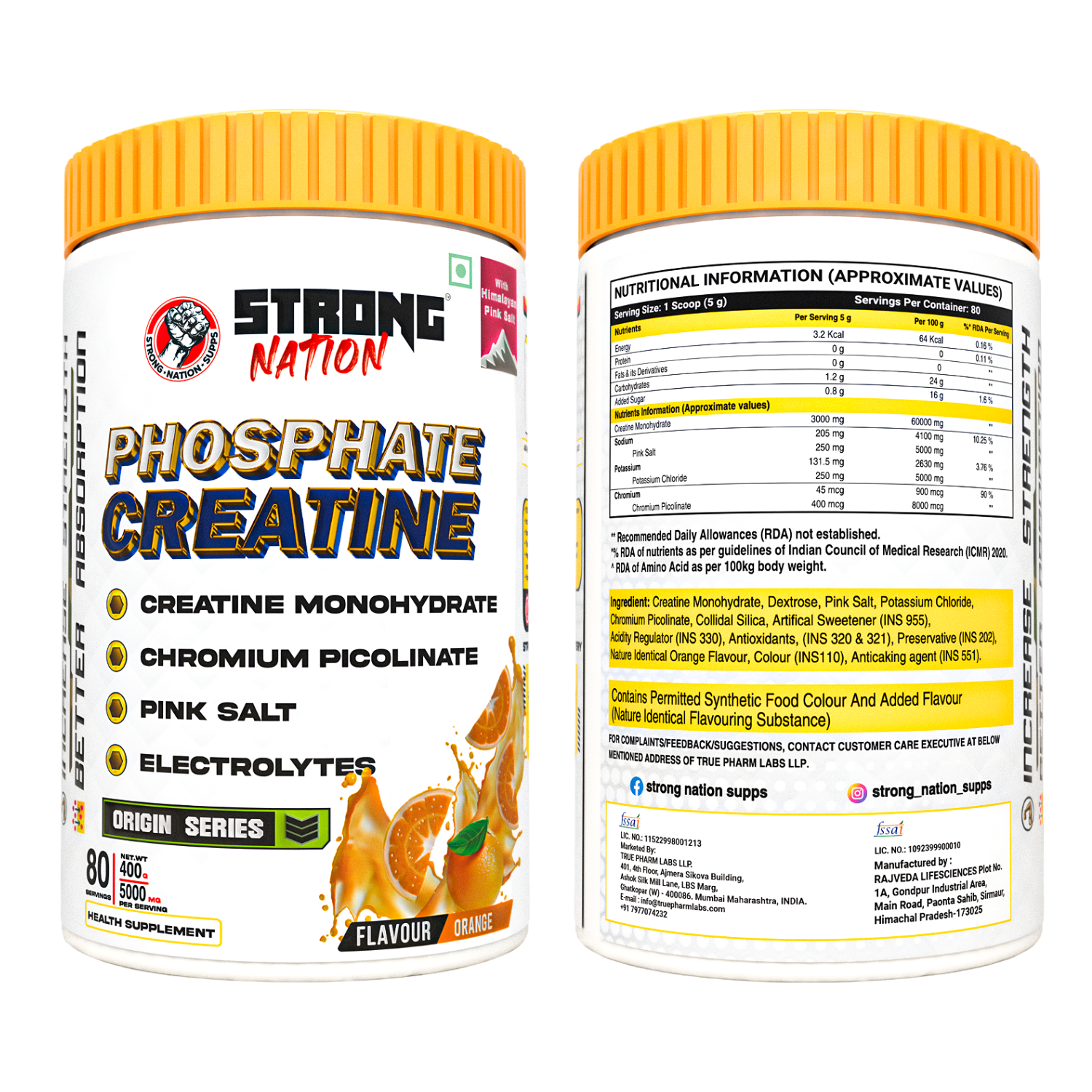 PHOSPHATE CREATINE - Livefit Store