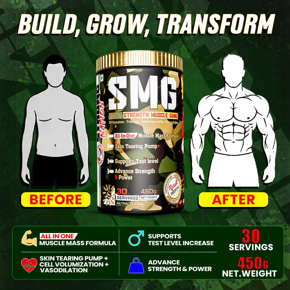 SMG - STRENGTH MUSCLE GAINZ