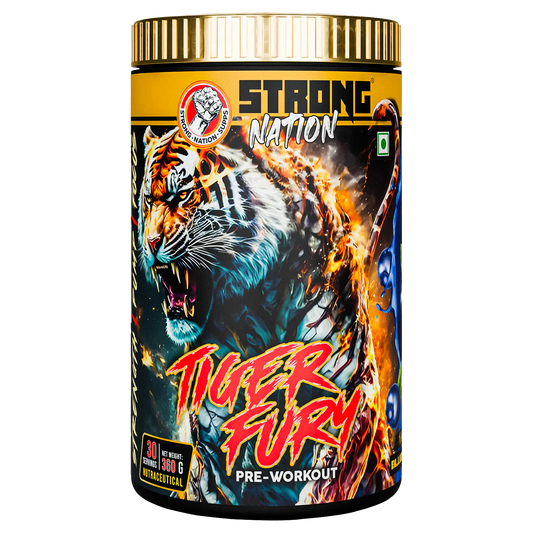 Tiger Fury – High-Stimulant Pre Workout for Energy & Focus
