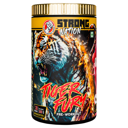 Tiger Fury – High-Stimulant Pre Workout for Energy & Focus