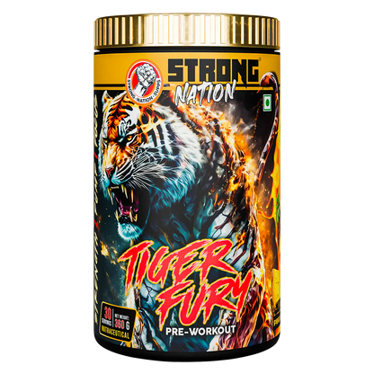 Tiger Fury – High-Stimulant Pre Workout for Energy & Focus