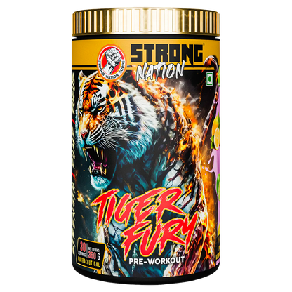 Tiger Fury – High-Stimulant Pre Workout for Energy & Focus