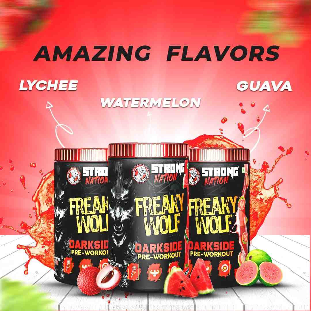 FREAKY WOLF - DARKSIDE PRE WORKOUT